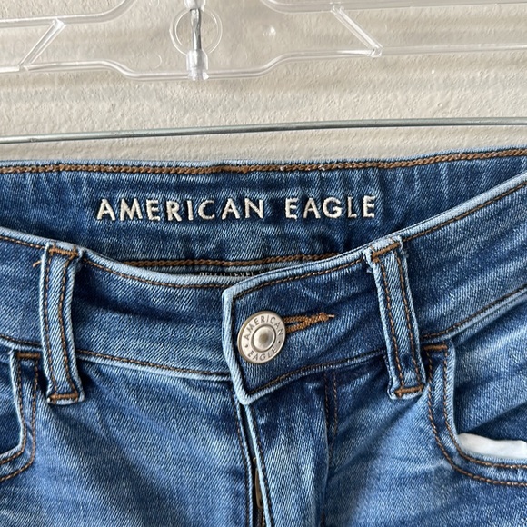 American Eagle Next Level Stretch Hi-Rise Jegging Skinny Jeans Size 8 - Picture 5 of 16